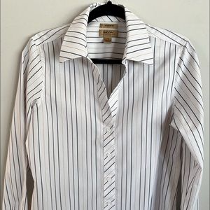 No iron Investments Gold Label striped blouse